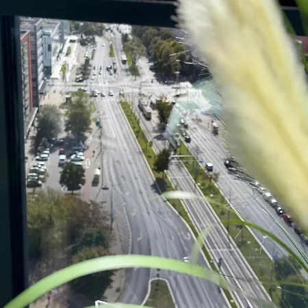 Hanza Black & White 17th Floor & Pool Free Parking By Stayly * Szczecin