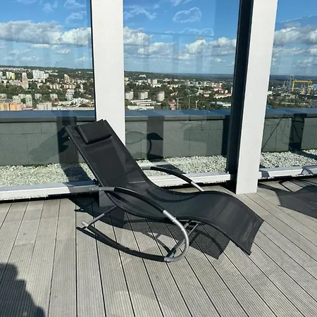 Hanza Black & White 17th Floor & Pool Free Parking By Stayly Apartment Szczecin