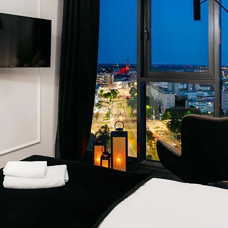 Hanza Black & White 17th Floor & Pool Parking By Stayly * Štetín