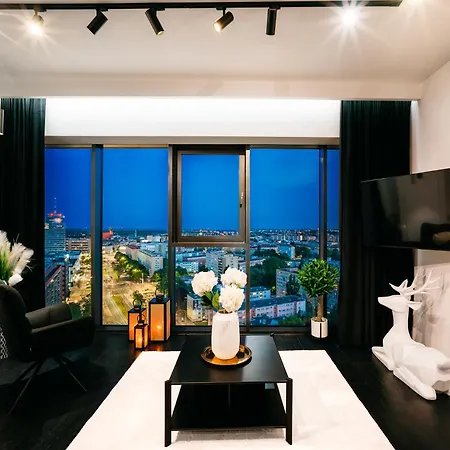 Apartmán Hanza Black & White 17th Floor & Pool Parking By Stayly Štetín