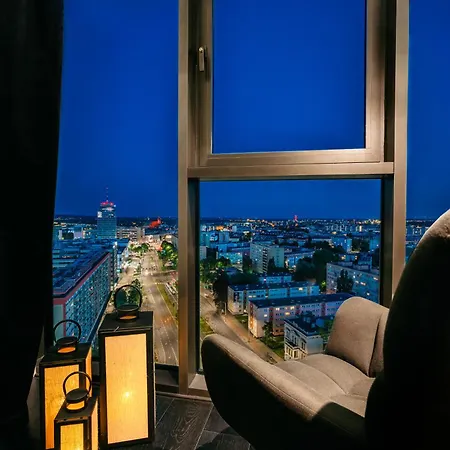 Hanza Black & White 17th Floor & Pool Parking By Stayly Szczecin