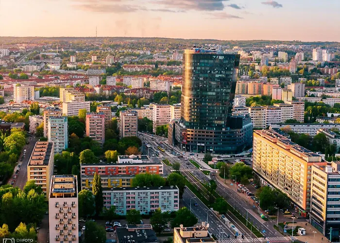 Appartement Hanza Black & White 17th Floor & Pool Parking By Stayly Szczecin